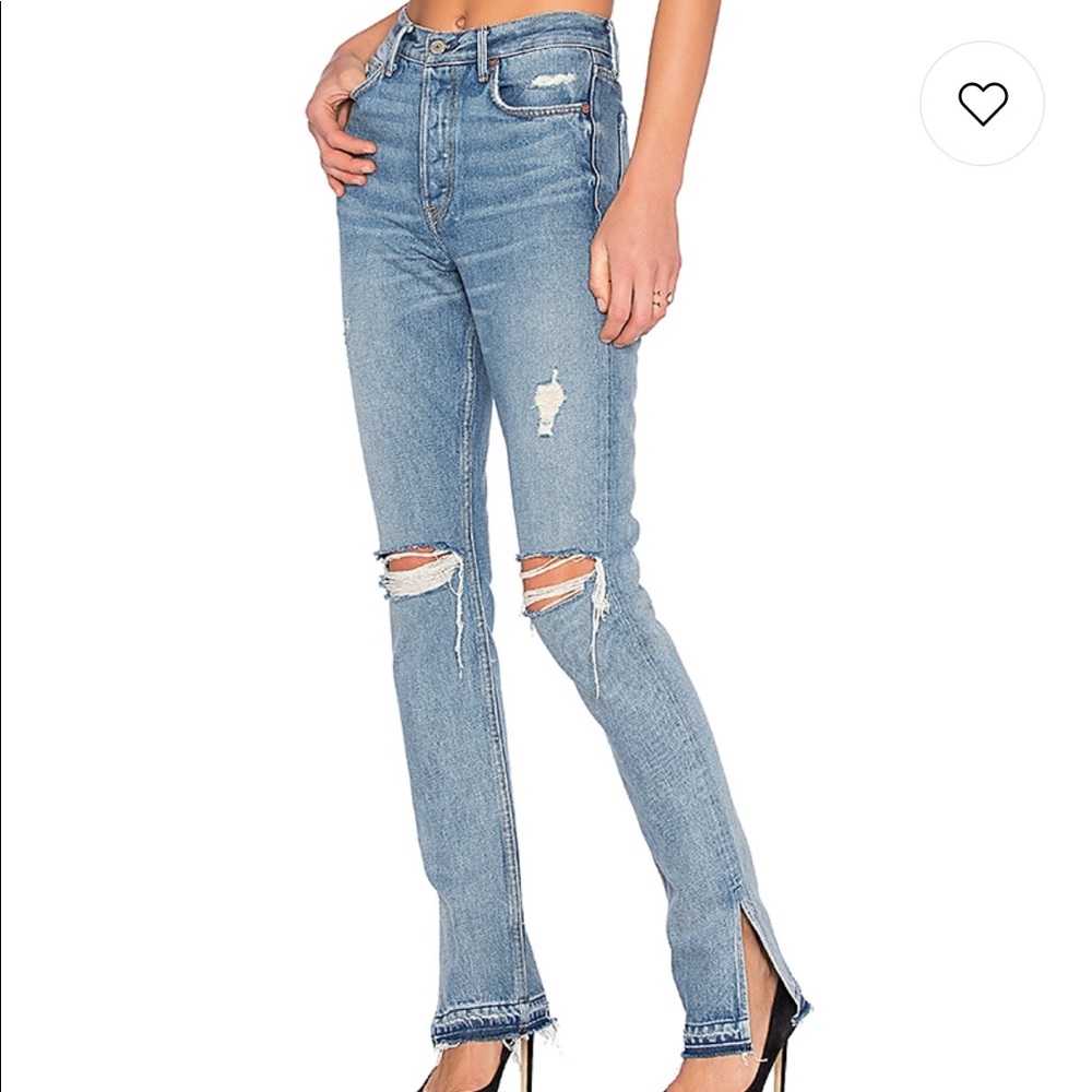 Natalia High-Rise Skinny Jeans 
GRLFRND